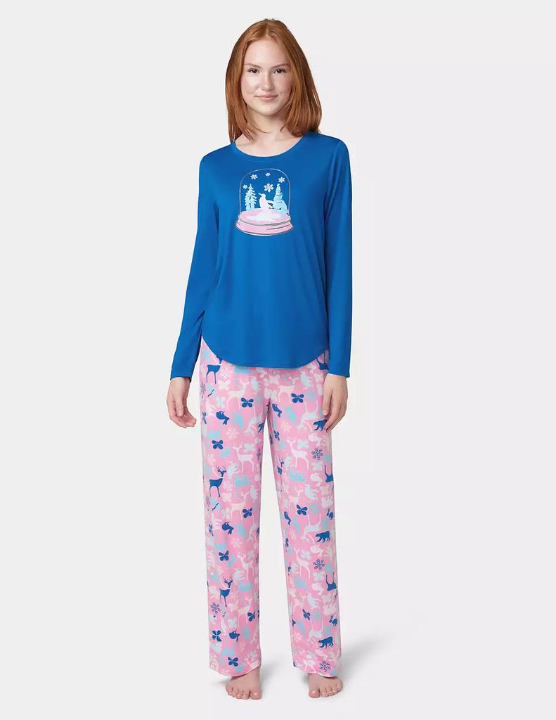 Hue Women's 2-Pc. Timeless Soft Jersey Packaged Pajama Set