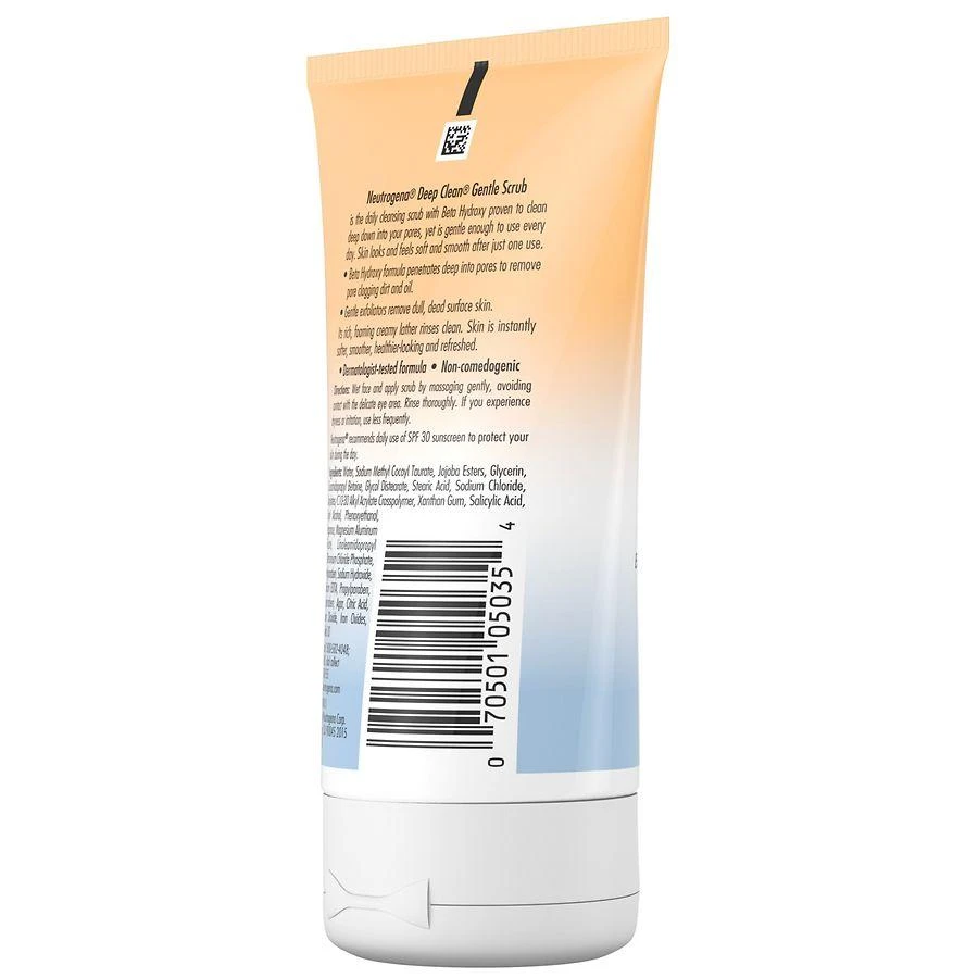 Neutrogena Deep Clean Gentle Facial Scrub 2