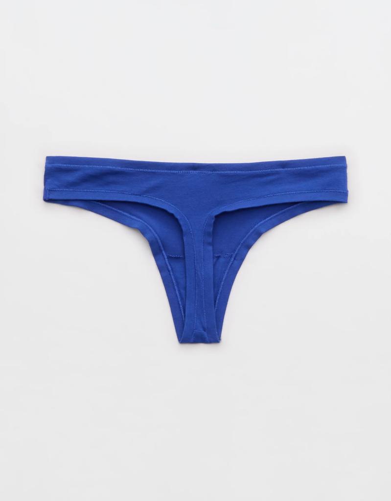 Aerie Superchill Cotton Thong Underwear
