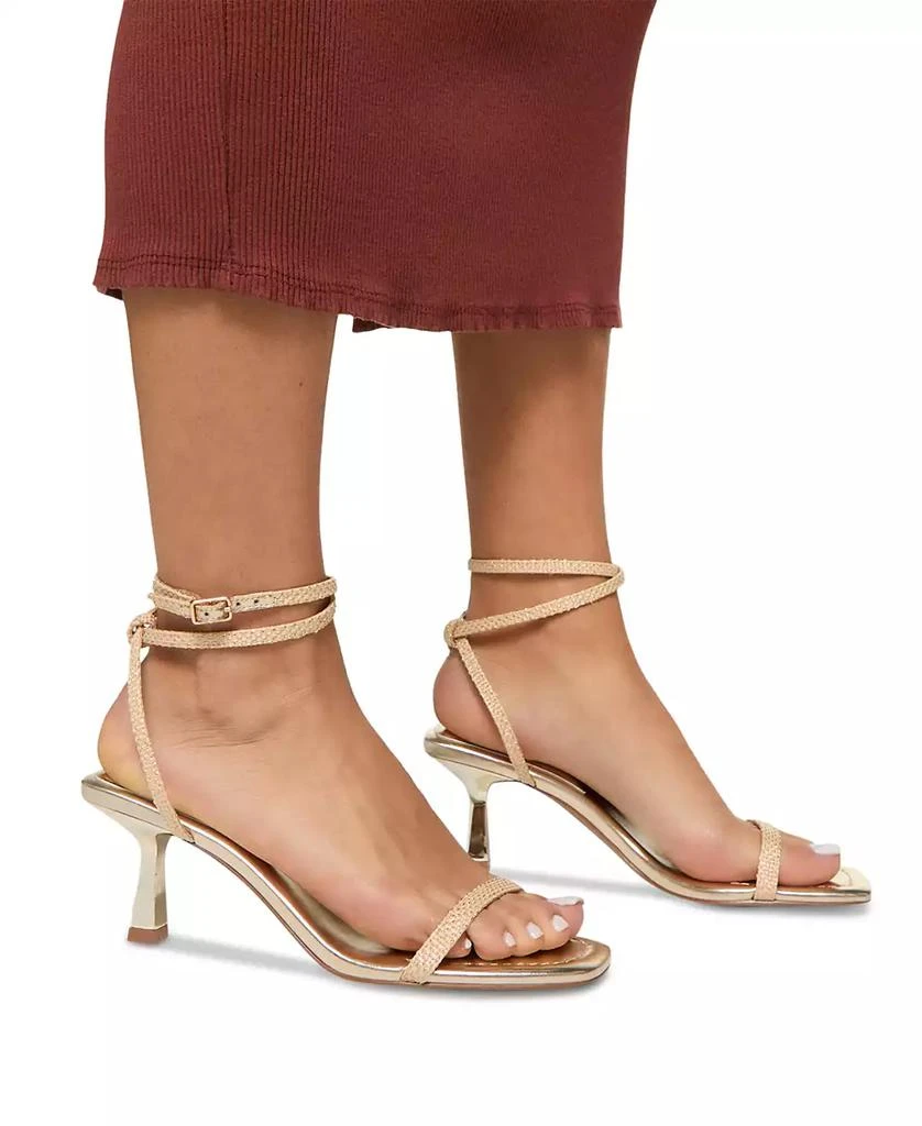 ALDO Women's Dime Strappy Square-Toe Dress Sandals 6