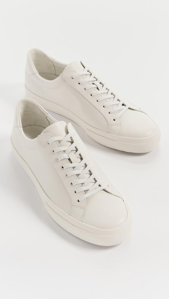 vince white leather sneaker