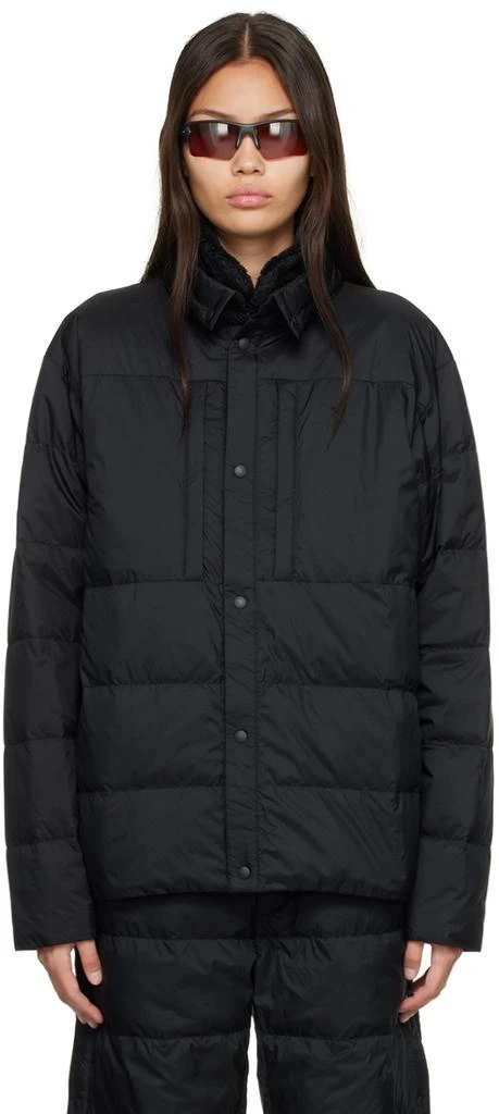 Goldwin Black Mid Down Jacket 1