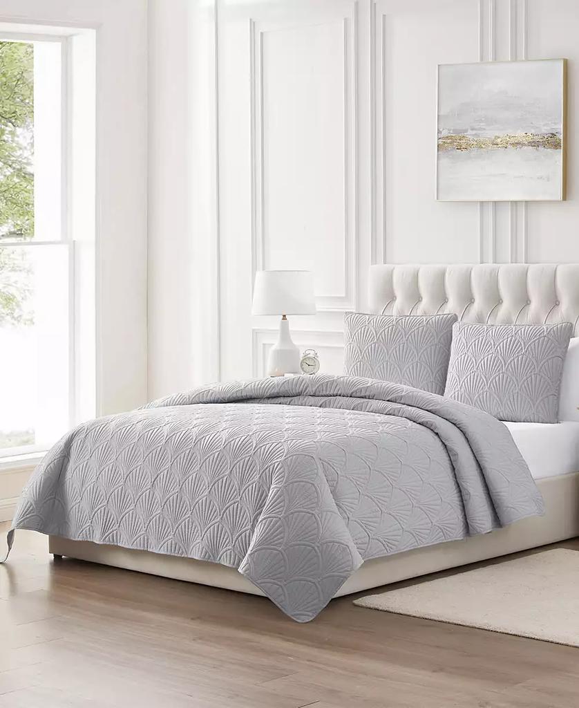 VCNY Home Seashell 3-Piece Quilt Set