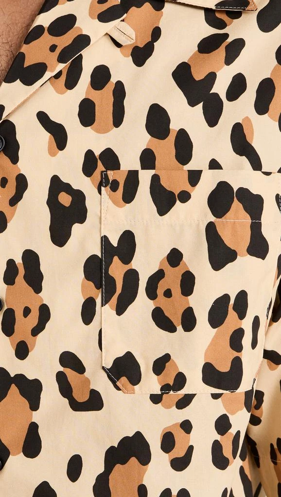 Marni Leopard Cotton Poplin Shirt 5