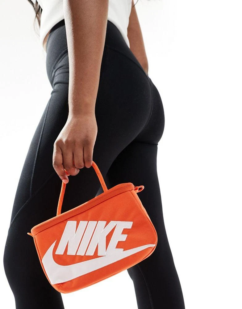 NIKE Nike mini shoebox crossbody bag in orange 4