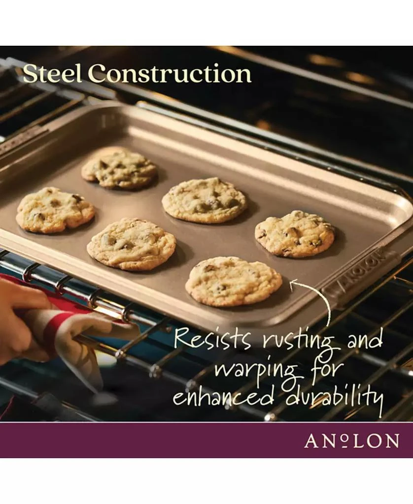 Anolon Advanced Bakeware Nonstick Cookie Sheets, Set of 2 4
