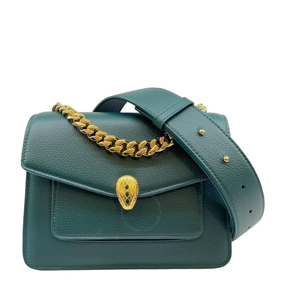 BVLGARI Serpenti Forever Maxi Chain Crossbody Bag