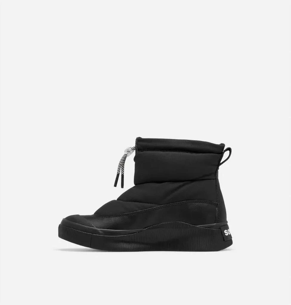 SOREL Women's Out N About Iv Puffy Boots In Black / Chalk 3
