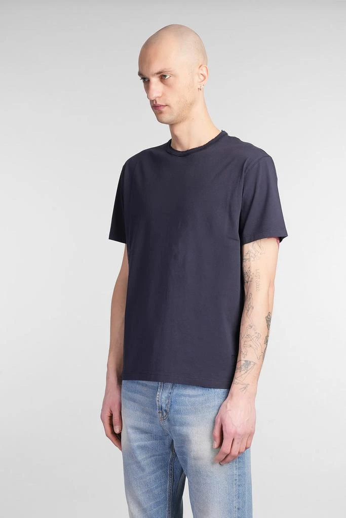 MAURO GRIFONI T-shirt In Blue Cotton 2