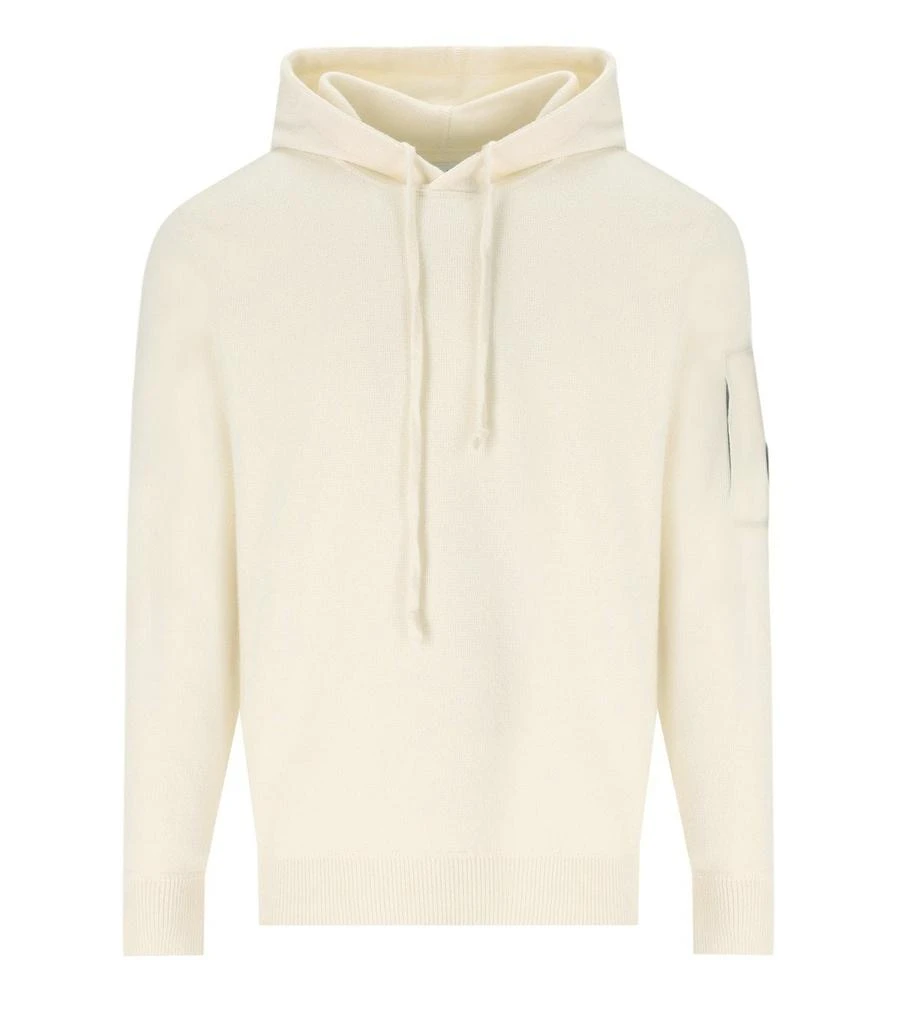 Cp Company CREAM HOODED SWEATER C.P. COMPANY 1