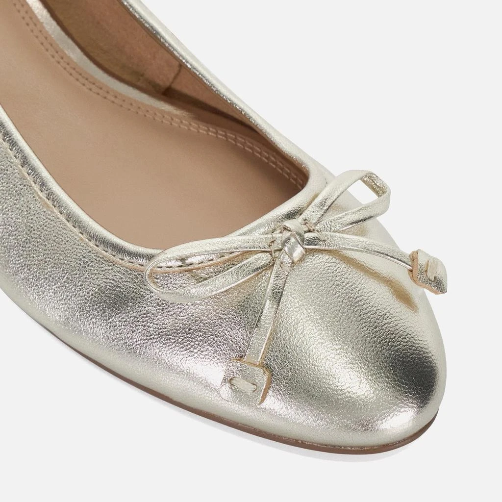 DUNE London Dune London Women's Hollies Leather Ballet Pumps 5