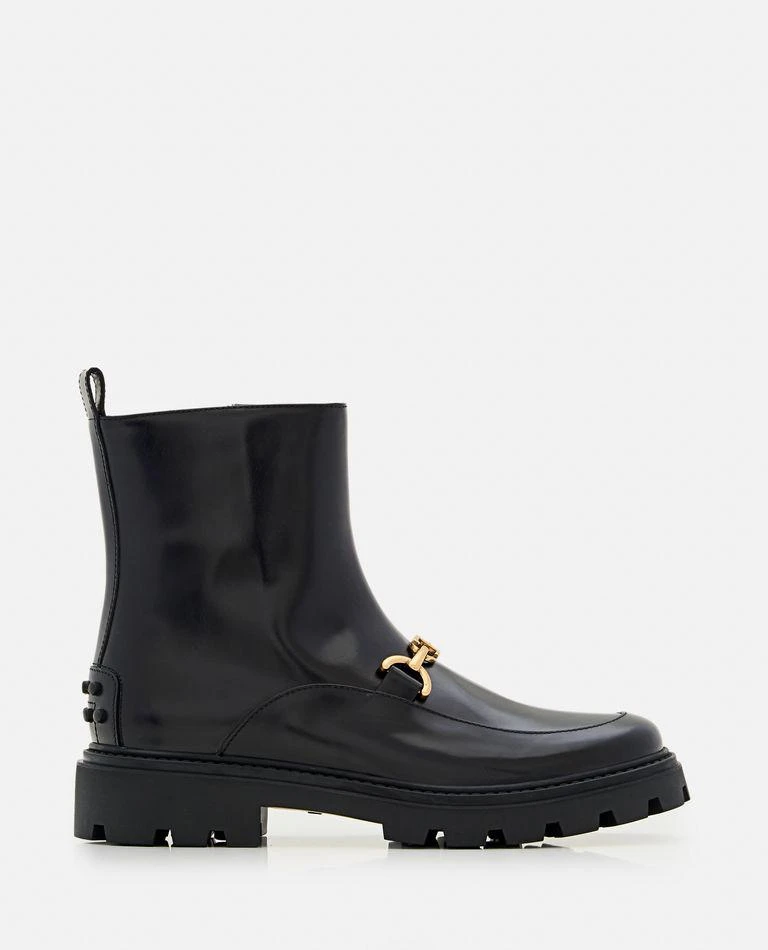 Tod's Ankle Boot With Rubber Sole 1