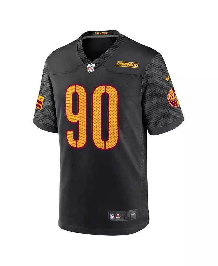NIKE Big Boys and Girls Montez Sweat Black Washington Commanders Alternate Game Jersey 3