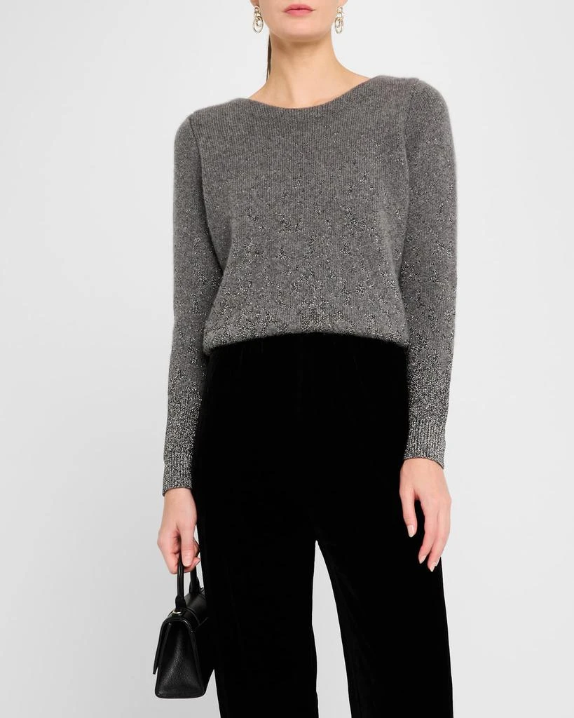 TSE Cashmere Cashmere Ombre Shimmer Sweater 4