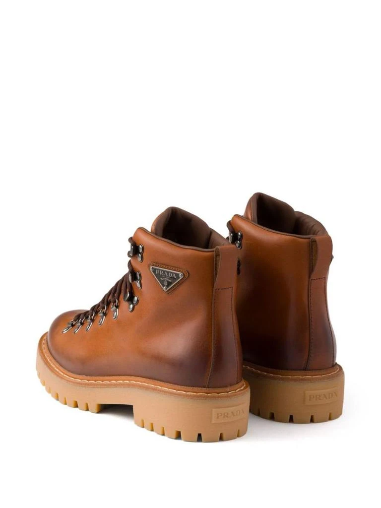 Prada Prada Lace-Up Ankle Boots 6
