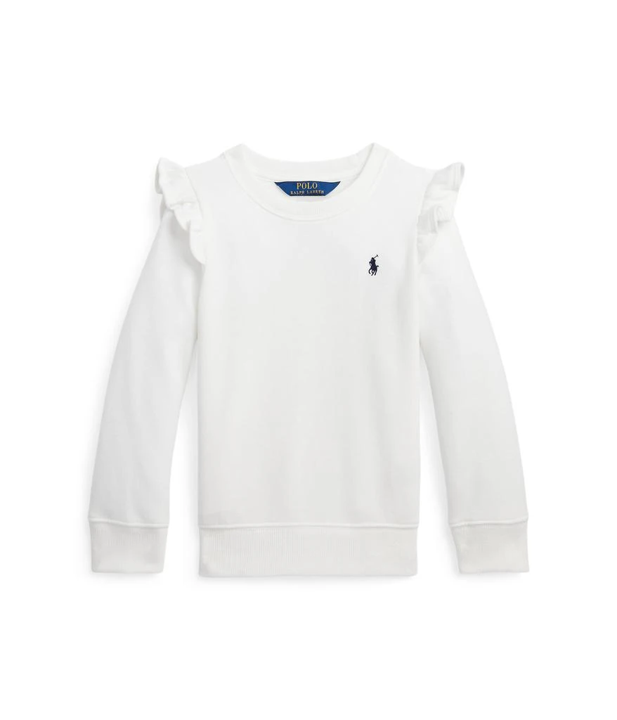 Polo Ralph Lauren Kids Ruffled Fleece Sweatshirt (Toddler/Little Kids) 1