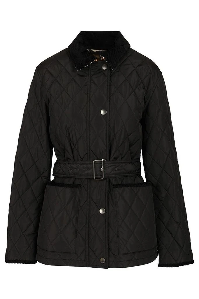 Burberry Burberry Quilted Belted Waist Jacket 1