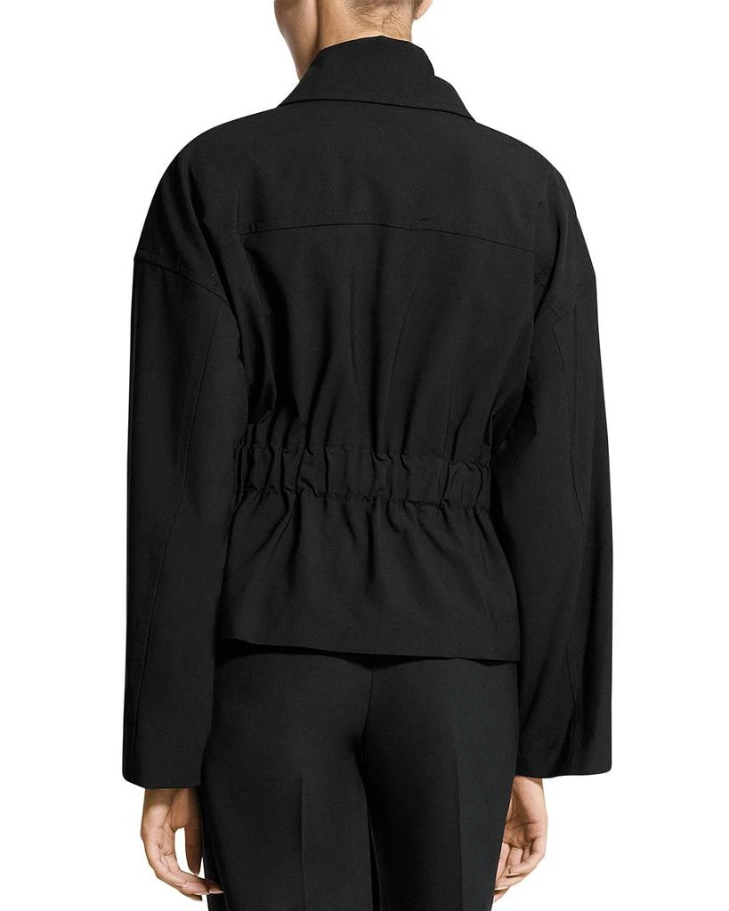 Theory Wool Blend Cinched Flight Jacket 3