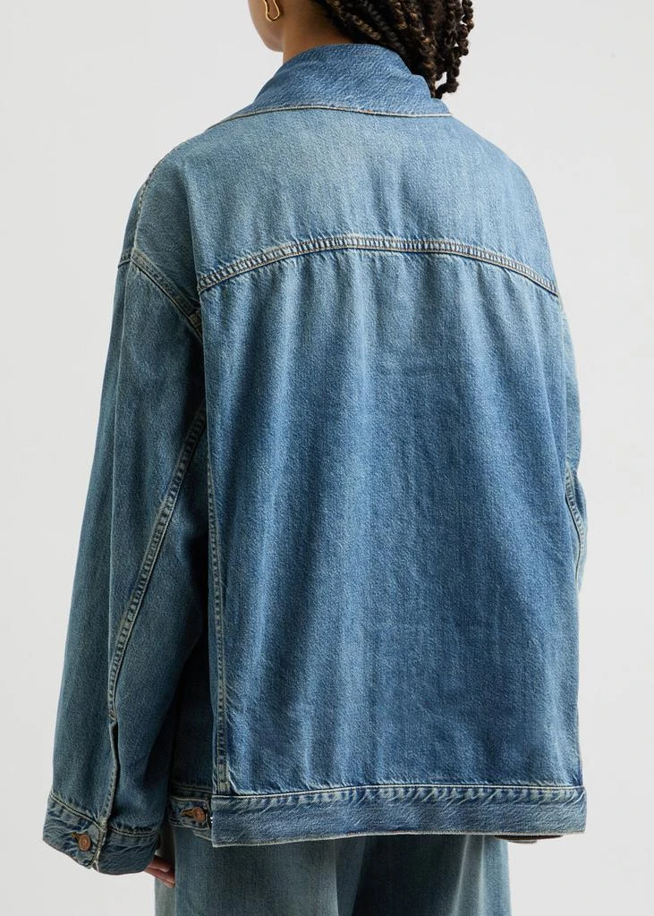 HAIKURE Janet distressed denim jacket  3