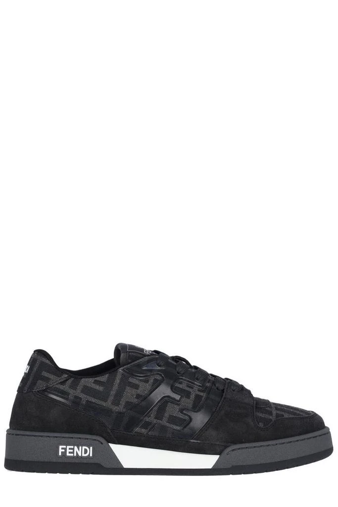 Fendi Fendi FF Jacquard Low-Top Sneakers 1