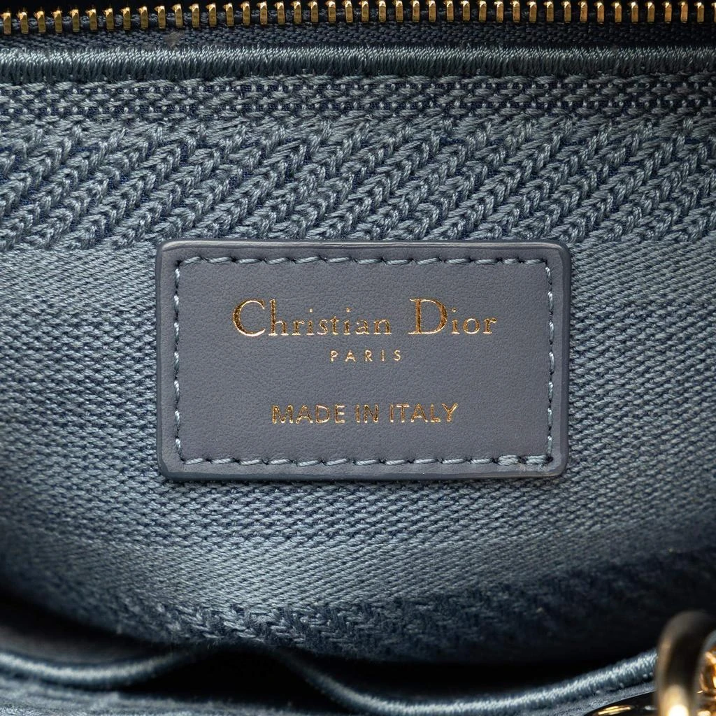 Dior Dior Blue Medium Cannage Lady D-Lite 7