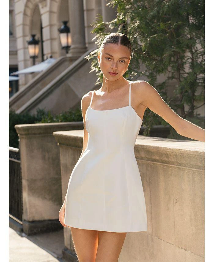French Connection York Satin Minidress - Dresses & Skirts - Free Shipping -  BeyondStyle