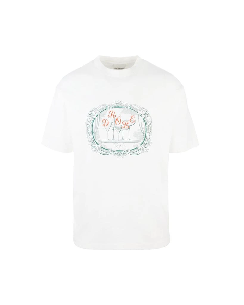 Drôle de Monsieur Drôle de Monsieur Graphic-Printed Crewneck T-Shirt 1