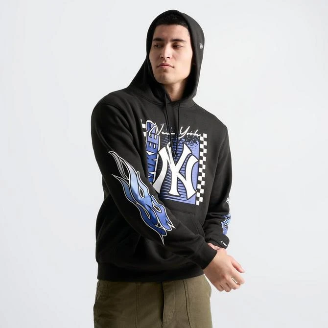 New Era Men's New Era New York Yankees MLB Rally Drive Graphic Hoodie 3