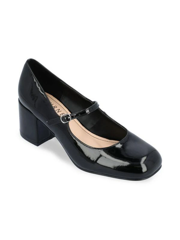 JOURNEE Okenna 63MM Glossy Pumps 3