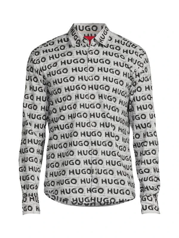 Hugo Boss Ermo Monogram Shirt 3