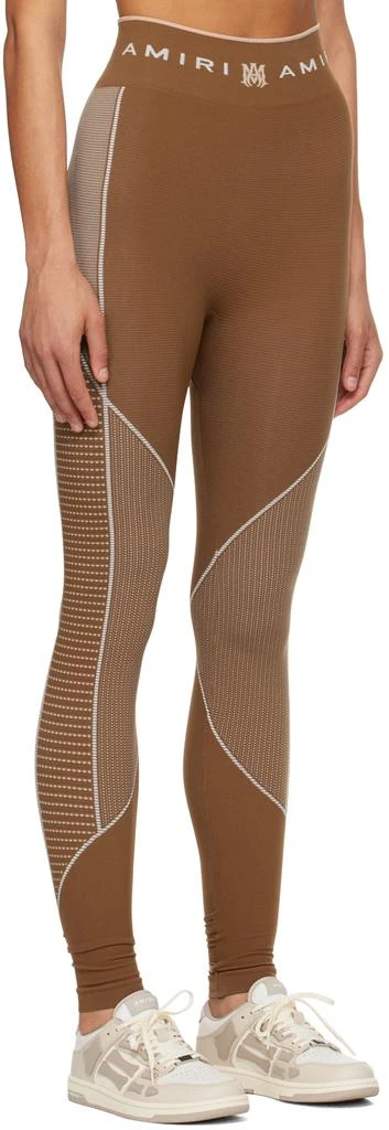 AMIRI Brown MA Seamless Leggings 2