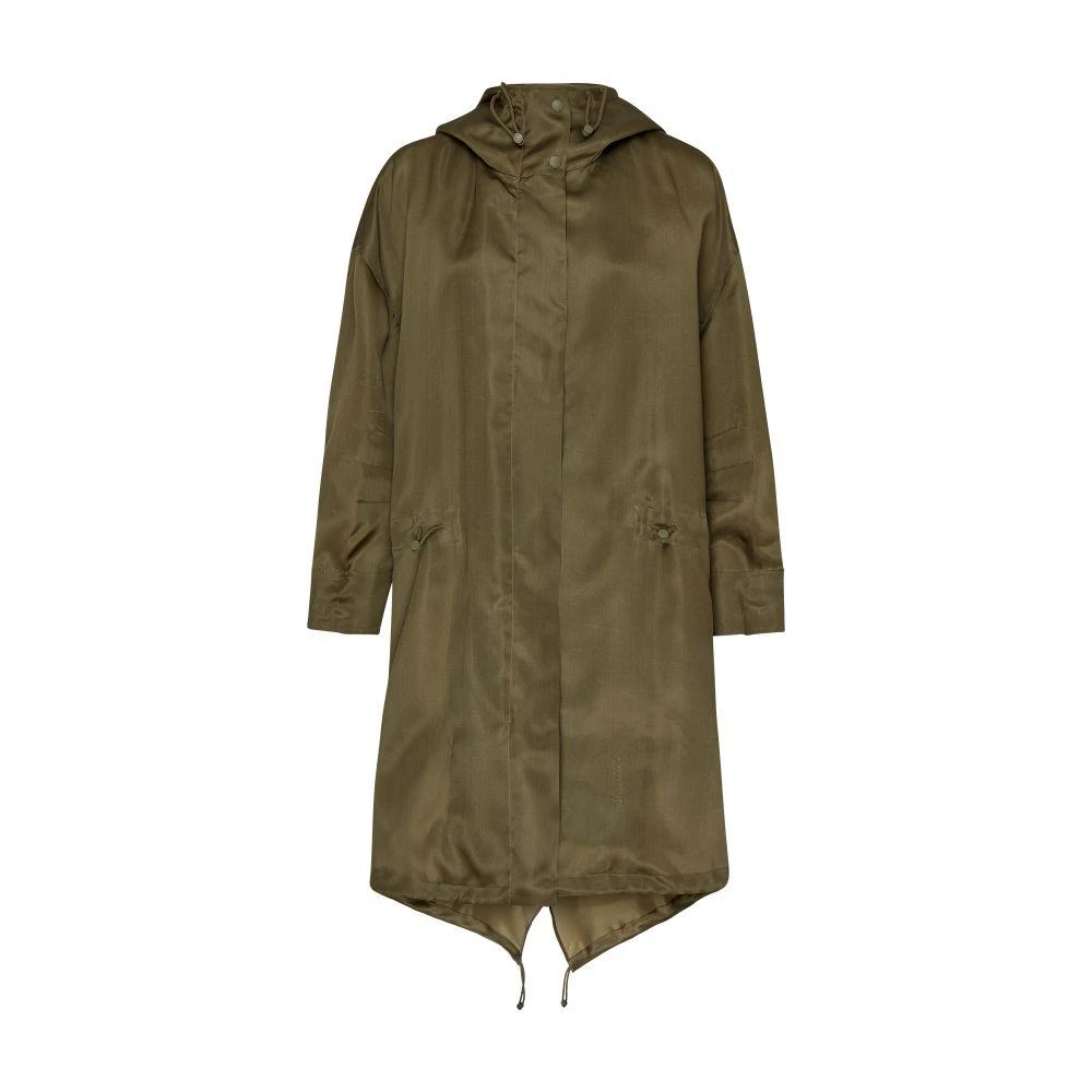 Max Mara Tambuto mid-length parka 8