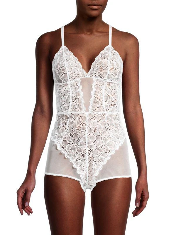 DKNY Superior Lace Romper 1