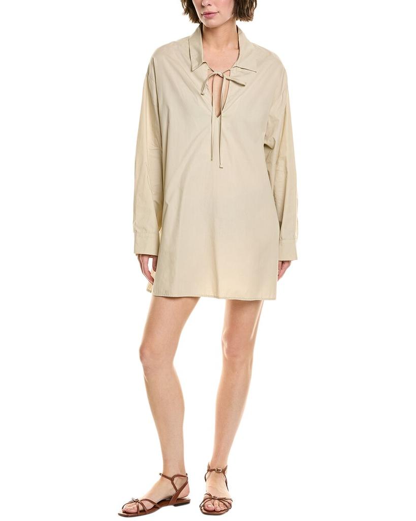 Enza Costa Poplin Caftan