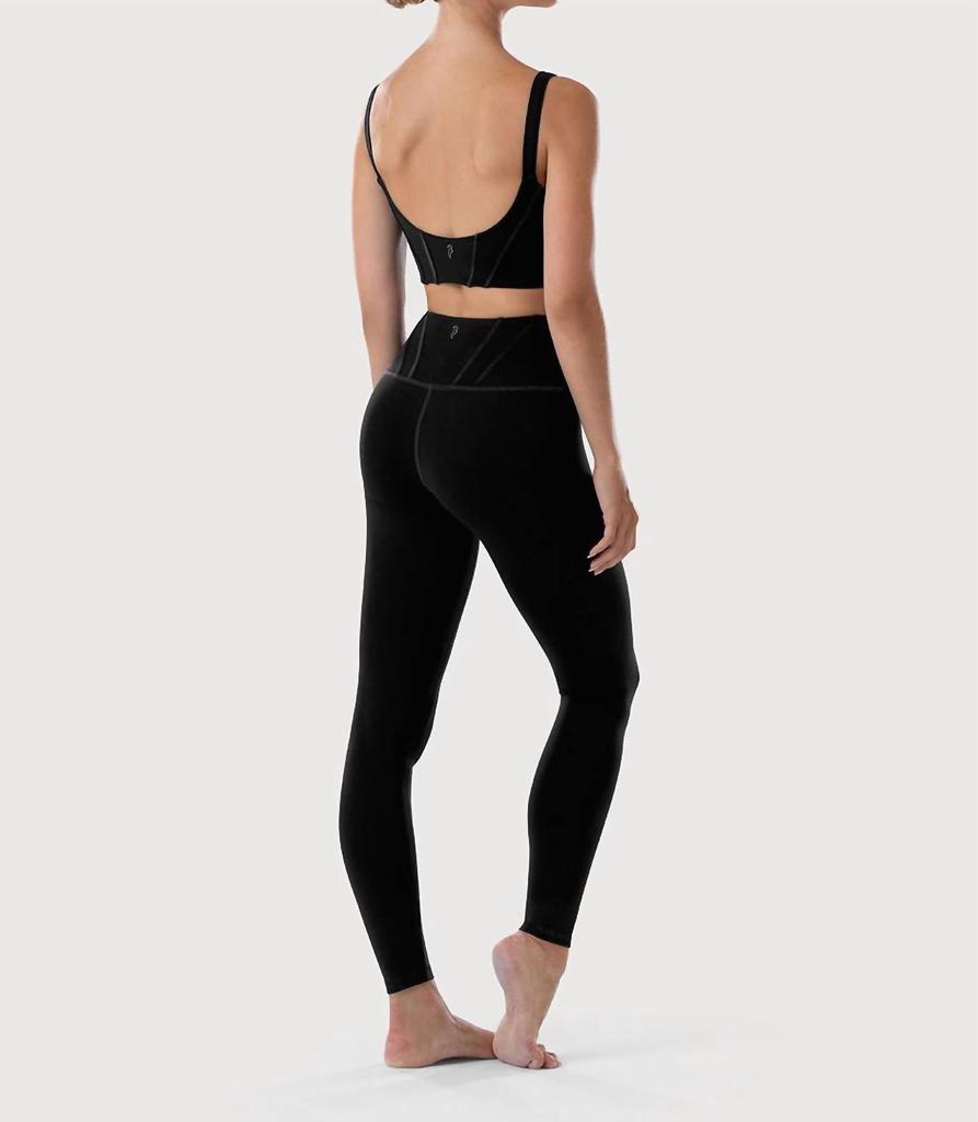 Bloch Bloch - Paneled Waist Leggings