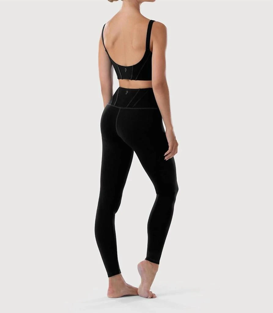 Bloch Bloch - Paneled Waist Leggings 2
