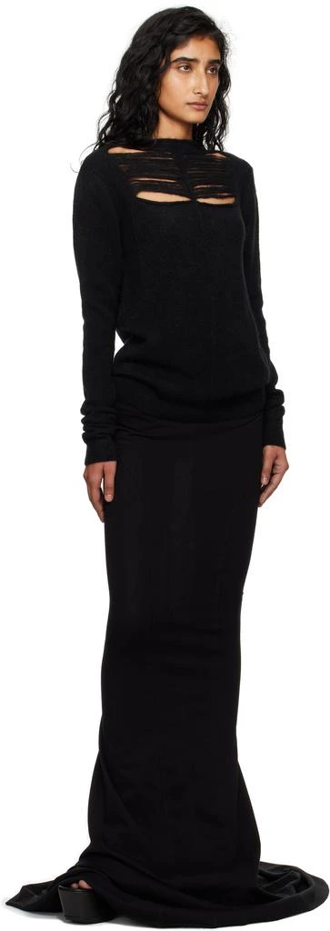 Rick Owens Black Concordians LS Sweater 4