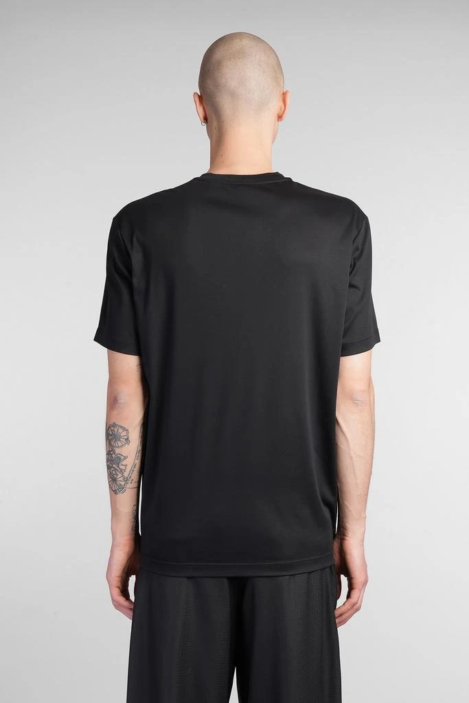 Giorgio Armani T-shirt In Black Cotton 2