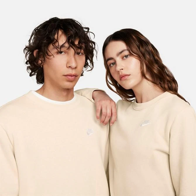 NIKE Women's Nike Sportswear Club Fleece Crewneck Sweatshirt 4