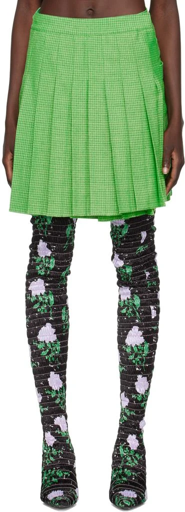 shrimps Green Murphy Miniskirt 1
