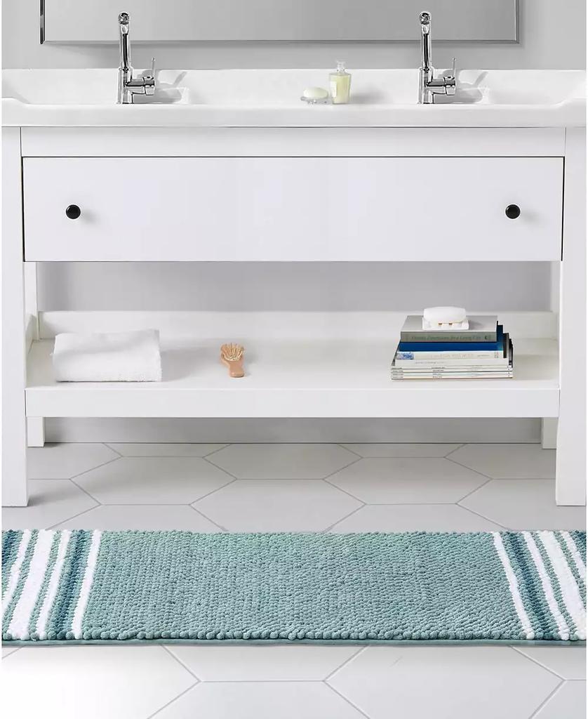 VCNY Home Aiden Jacquard Chenille Bath Rug