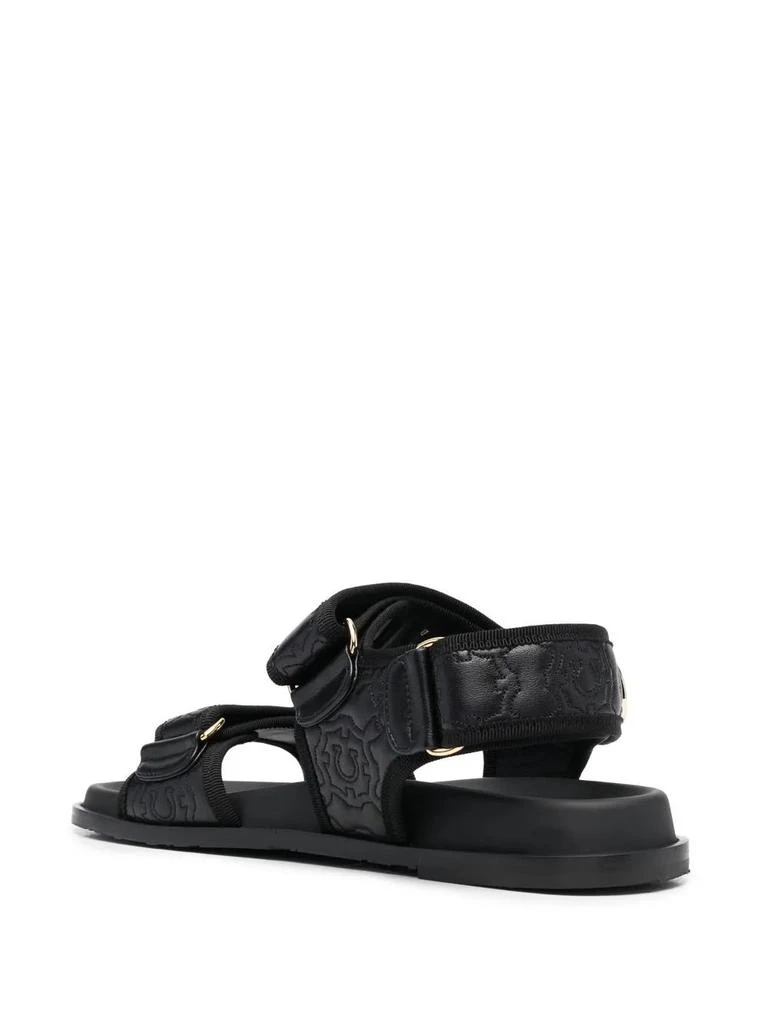 Shop Ferragamo Logo-Plaque Detail Sandals on Sale at  display picture 1