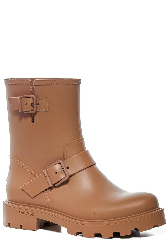 Jimmy Choo Jimmy Choo Yael Flat Buckle-Detailed Rain Boots 2