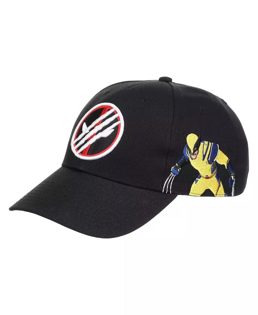 Lids Men's Black Deadpool Wolverine MVP Adjustable Hat 1