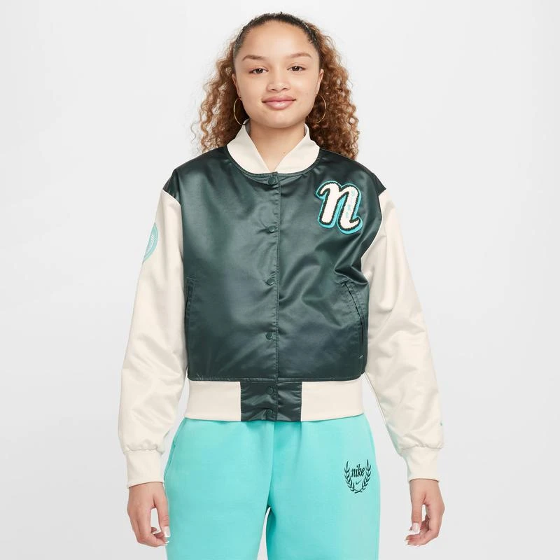NIKE Nike NSW Varsity Star Jacket - Girls' Grade School 1