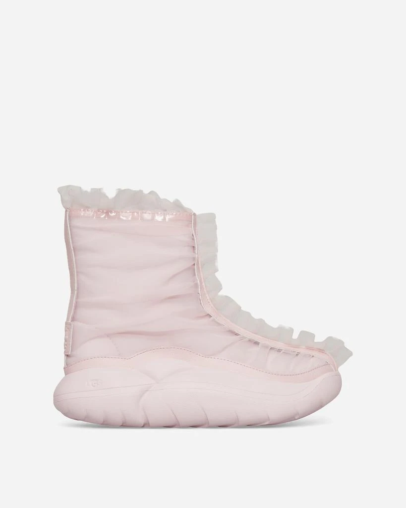 UGG Collina Strada Short Ruffle Boots Seashell Pink 1