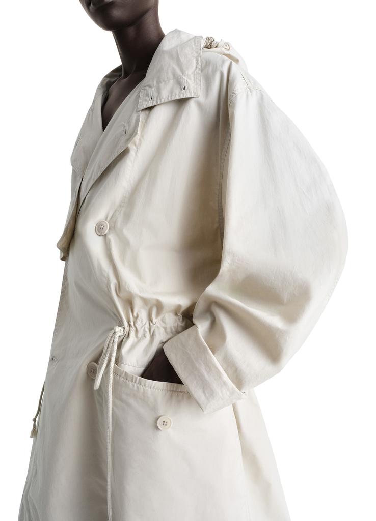 Lemaire Light hooded trench - Coats - Free Shipping - BeyondStyle