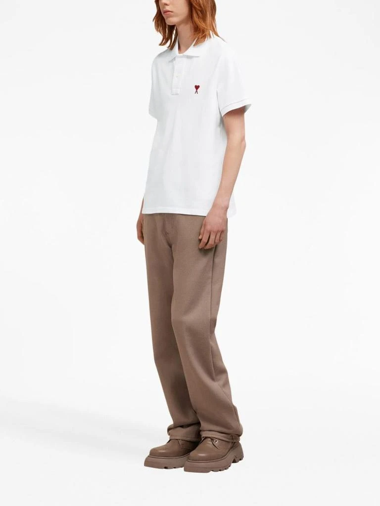AMI AMI PARIS - Ami De Coeur Cotton Polo Shirt 2