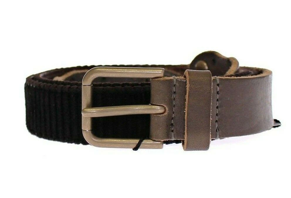 Dolce 
Gabbana Leather Logo Cintura Gürtel Men
s Belt