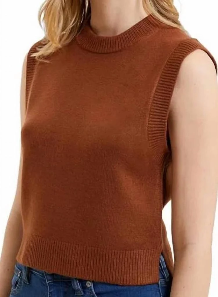 French Connection French Connection - Mozart Crew Neck Sleeveless Vest 2